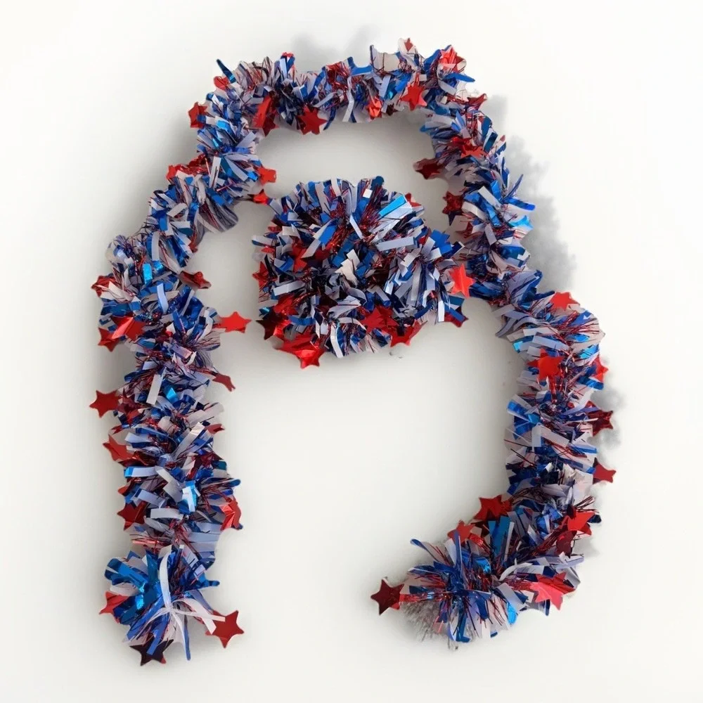 2‎ PCS Cinrobiye DIY 4th of July Umbrella Patriotic Decoration Parade Craft Set